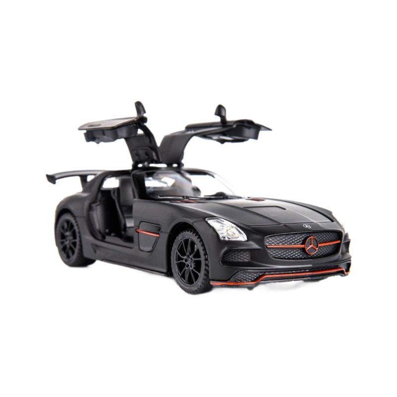 1:32大奔弛SLS合金车模型仿真声光跑车摆件儿童玩具小汽车男,淘宝优惠券,粉丝福利购,淘宝优惠卷