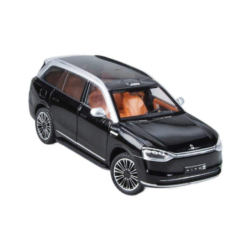 新款 智冠A盒装问界M9合金1/24仿真儿童声光车模男孩玩具,淘宝优惠券,粉丝福利购,淘宝优惠卷