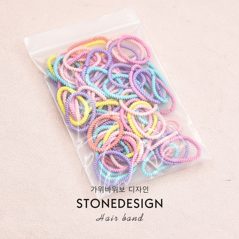 儿童高弹力橡皮筋头饰宝宝不伤发婴儿头绳小女孩扎头发绳女童发圈,淘宝优惠券,粉丝福利购,淘宝优惠卷