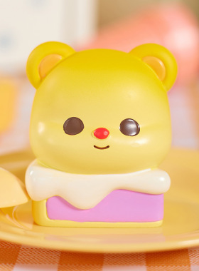 创意卡通树脂盲盒摆件奶呼呼黄油