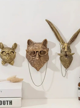 鹿头熊头鼠头狮子老鼠兔子狐狸