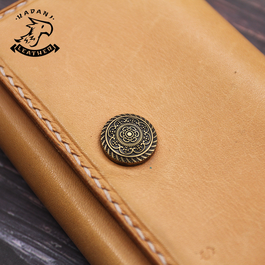 皮匠老王  633型复古风四合扣 手工DIY皮革按扣复古扣子 - 图2