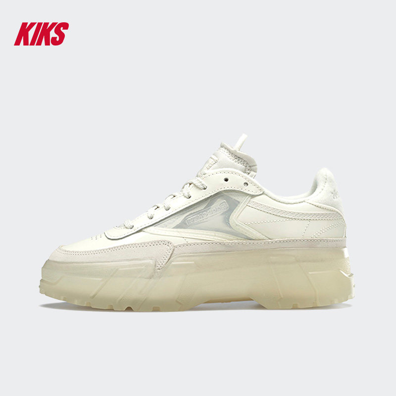 reebok club c x cardi b女板鞋 kiks板鞋/休闲鞋