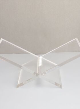 北欧轻奢工艺品摆件 大理石底座金属亚克力书架家居软装饰品