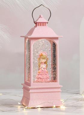 可爱公主飘雪音乐盒心女孩子生日礼物少儿小孩八音盒魔盒女童