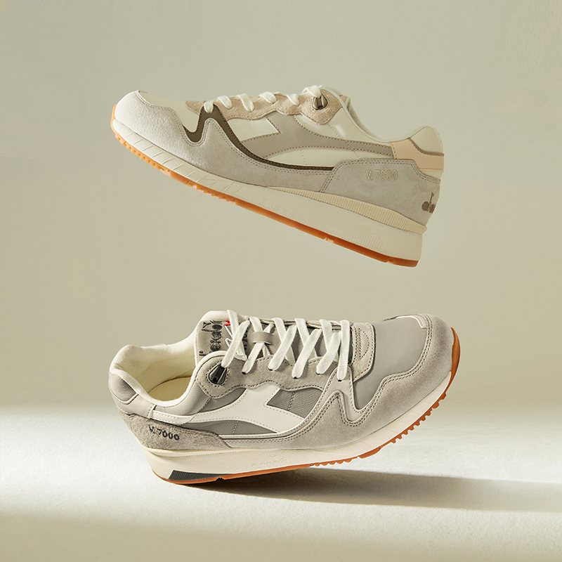 diadora/迪亚多纳男女鞋情侣款耐磨透气牛筋底生胶慢跑鞋V7000-图0