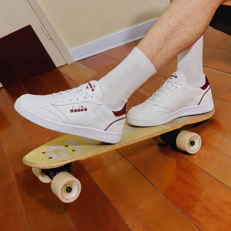 diadora迪亚多纳2026年新款男子百搭板鞋简约复古运动休闲小白鞋,淘宝优惠券,粉丝福利购,淘宝优惠卷