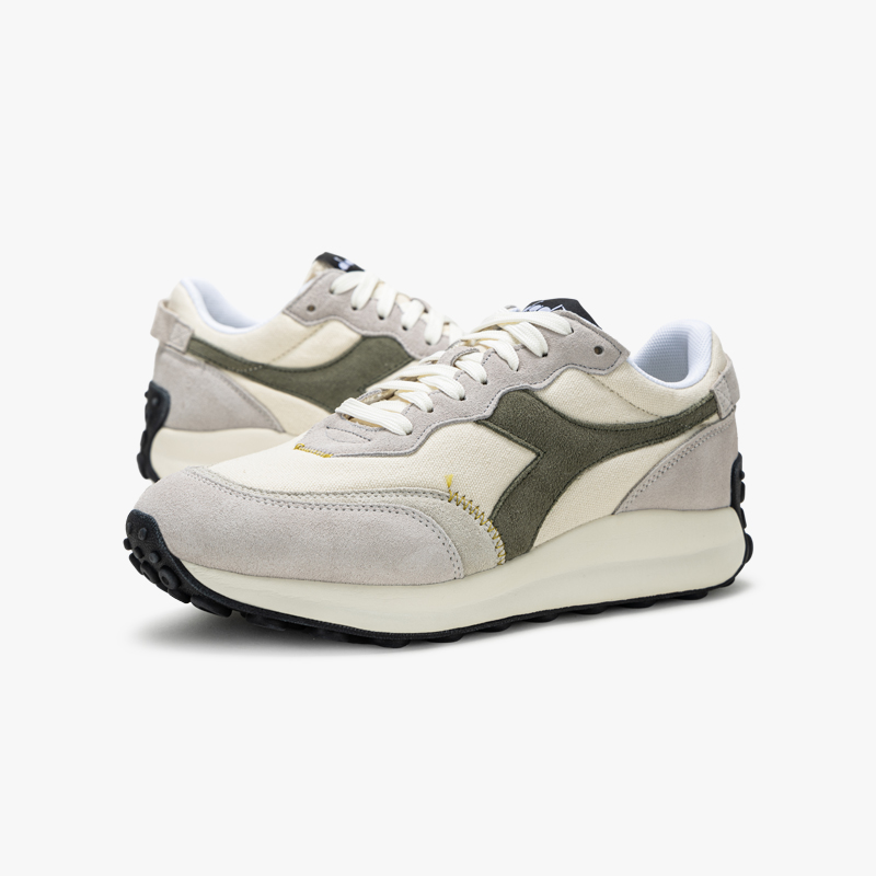 diadora/迪亚多纳男女鞋运动复古做旧中帮舒适休闲慢跑鞋 RACE - 图0