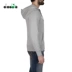 Diadora Diadora áo len thể thao trùm đầu nam chính thức HOODIE FZ 5PALLE - Thể thao lông cừu / jumper đồ thu đông Thể thao lông cừu / jumper