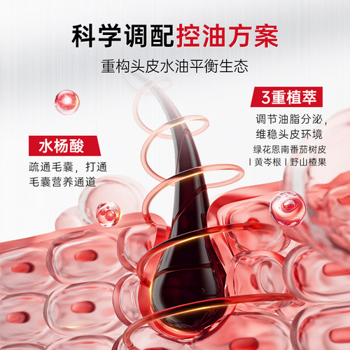 【商超同款】卡蓓诺防男士赋活脱洗发水固发控油蓬松防脱发洗发露 - 图2