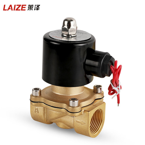 全铜常闭电磁阀水阀AC220V开关阀DC24V气阀DC12V 2分3分4分6分1寸 - 图3