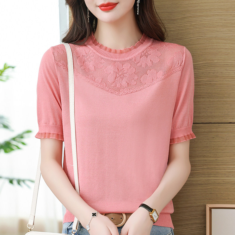  姿必美毛针织衫