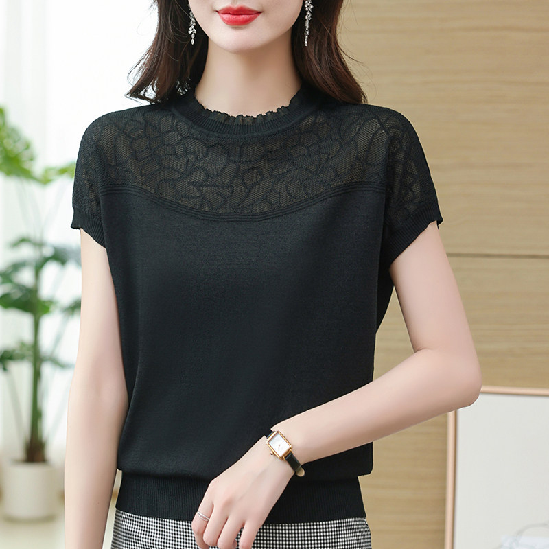  姿必美毛针织衫