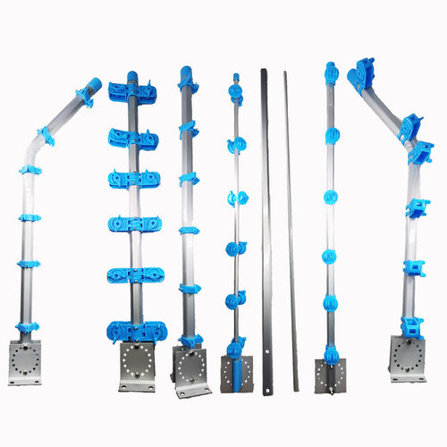 脉冲电子围栏系统防盗报警电网L型弯杆终端乘力过挂线固定杆立柱 - 图3