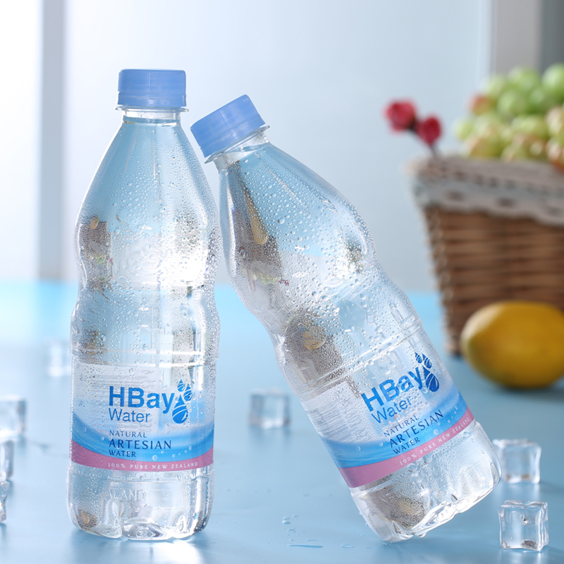 纽湾旗舰店HBay纽湾新西兰进口天然饮用水330ml*24弱碱PK矿泉水整箱小瓶包邮2