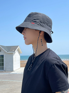 夏季户外防晒速干渔夫帽盆帽男潮