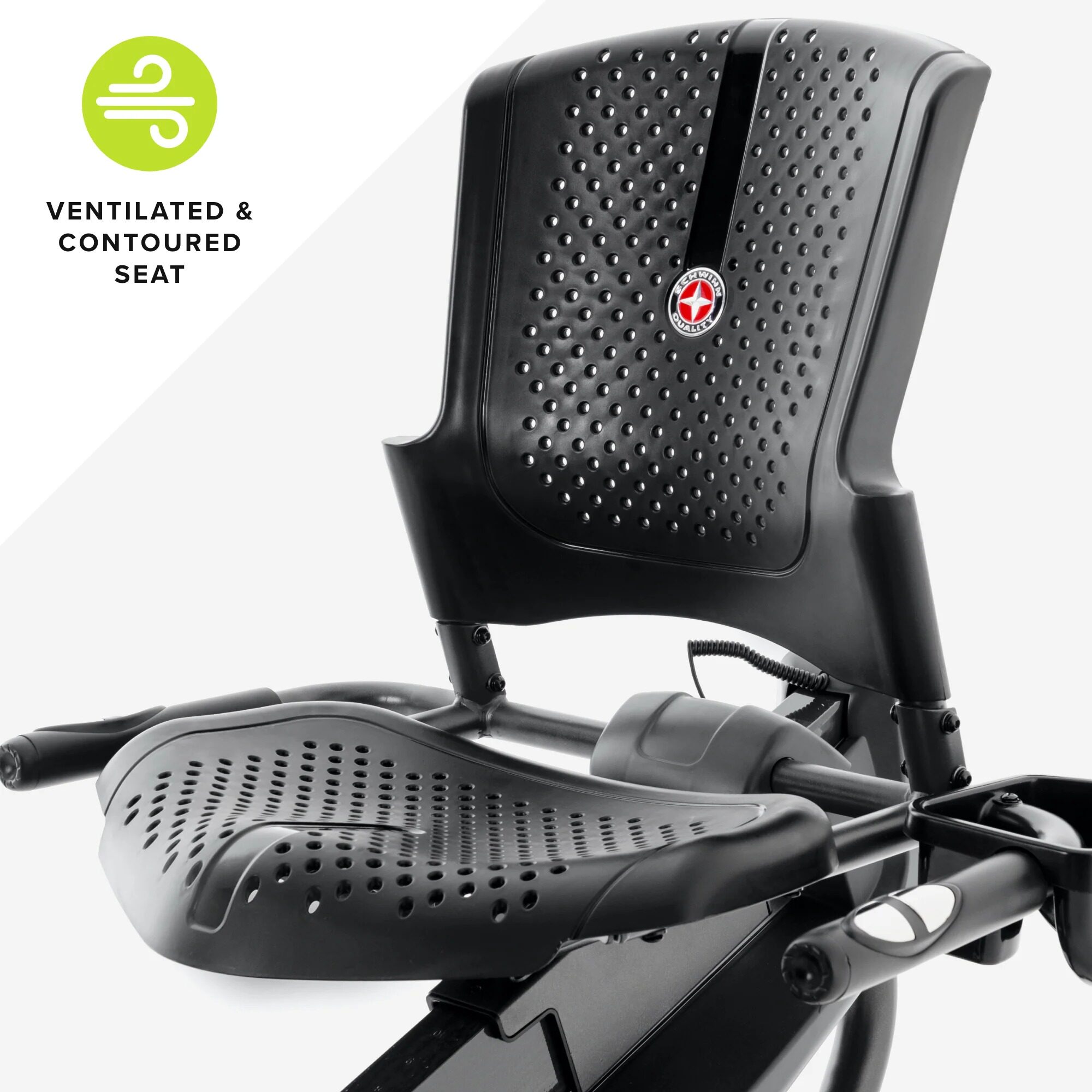 Qiaoshan Cross Star Horizontal Magnetically Controlled Silent Exercise Bike
