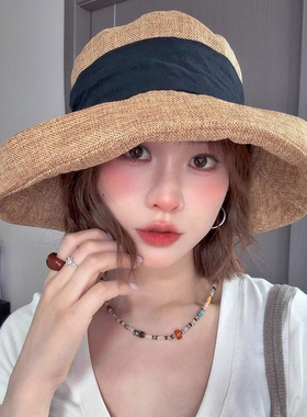 灵允渔夫帽子女出游休闲网红同款