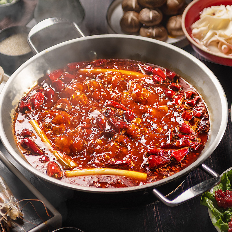 好人家食品旗舰店【新品】好人家火锅底料300g麻辣醇香牛油四川调料重庆老火锅烧菜0