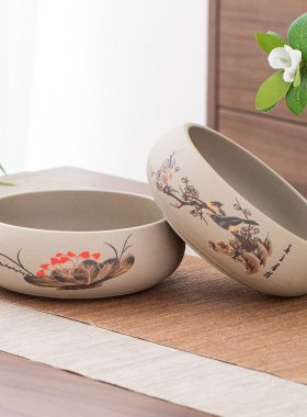 新中式禅意花盆定制礼品