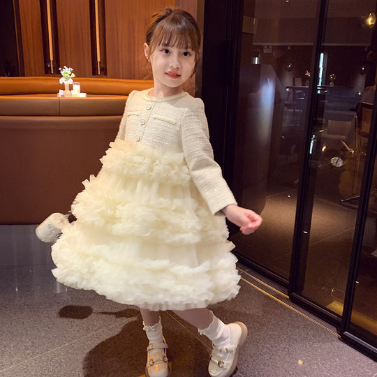 Легкая роскошная маленькая ароматная сетчатая юбка-тортик