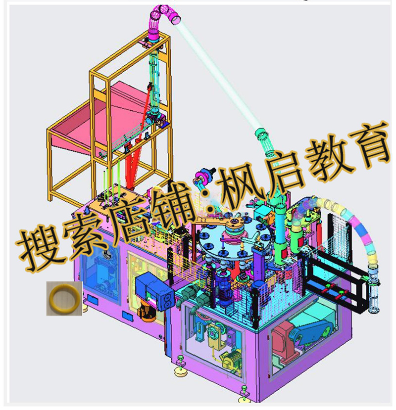 6套一次性纸杯生产设备图纸3D纸铝箔杯塑料杯叠杯套膜包装成型机