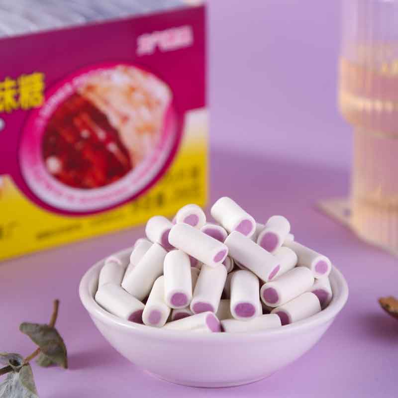 舒心香芋糖奶味夹心软糖果儿童怀旧童年小零食小吃办公室休闲食品