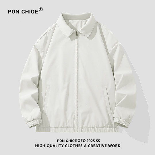 Ponchoe executive jacket for men and women high-end workwear lapel jacket autumn new loose casual trendy brand men