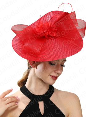 夸张造型帽子舞台演出晚会头饰复古欧美宴会礼帽fascinator hat