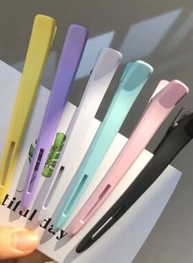 新款韩系夹头发的夹子按压发根蓬松夹精致可爱刘海侧边夹无痕发夹