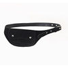 Sports style versatile suede waist bag retro belt for men and women