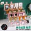 Acrylic doll ladder display rack multi-layer perfume and cosmetics storage box cigarette rack desktop storage rack