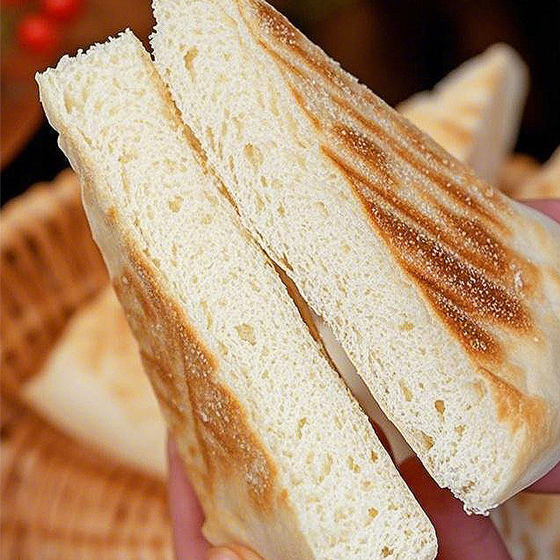 湖北特产火烧馍手工老面大锅盔饼洛馍小吃早餐半成品主食加热即食,淘宝优惠券,粉丝福利购,淘宝优惠卷