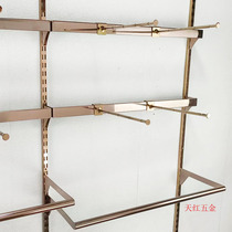 Lingerie Shop shelves Racks Shorts Racks Rose Gold Underwear Show Shelves Bra Shelf Lingerie Chains Hang Hanger