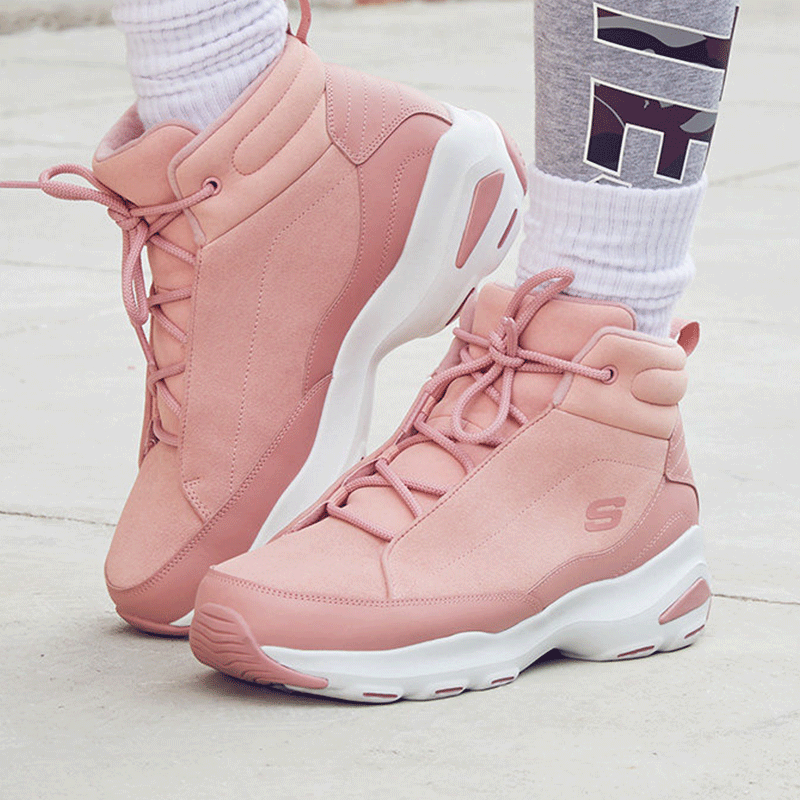 skechers /斯凯奇秋冬新款舒适女鞋 skechers奥康高帮鞋
