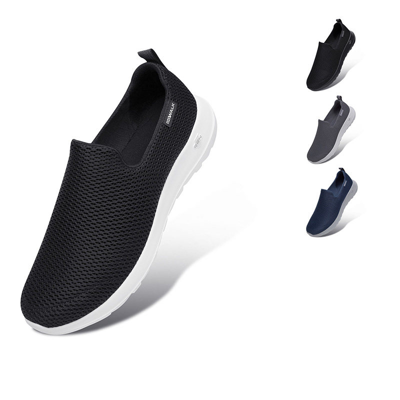 skechers秋季一脚蹬懒人鞋休闲男鞋 skechers奥康单鞋