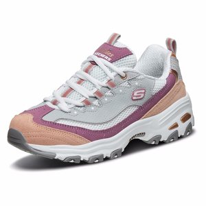 Skechers斯凯奇女鞋春秋季单鞋时尚厚底户外熊猫鞋老爹鞋运动鞋