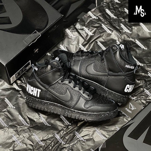 耐克NIKE DUNK HIGH 1985 UNDERCOVER联名黑白泼墨板鞋DQ8799-101 - 图0