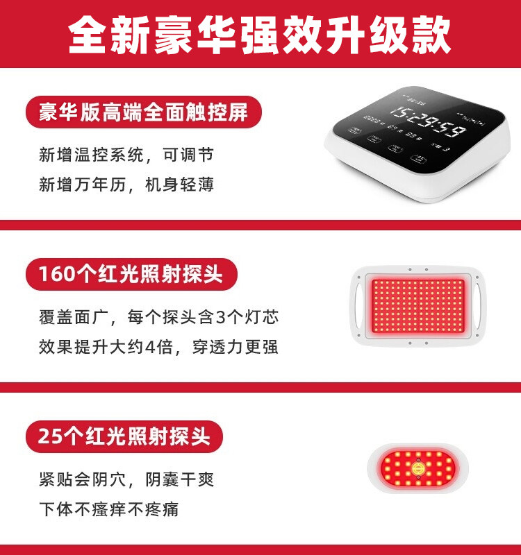 光盾家用男增生尿频前列腺治疗仪 柏安医疗器械理疗仪（器械）