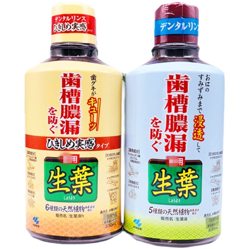 日本小林生叶齿槽脓漏漱口水 牙龈肿痛出血牙周护理清洁口气清新,淘宝优惠券,粉丝福利购,淘宝优惠卷