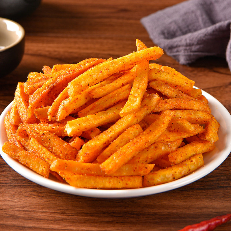 贵州麻辣散装丝农云南科院土豆片 俏美味膨化食品