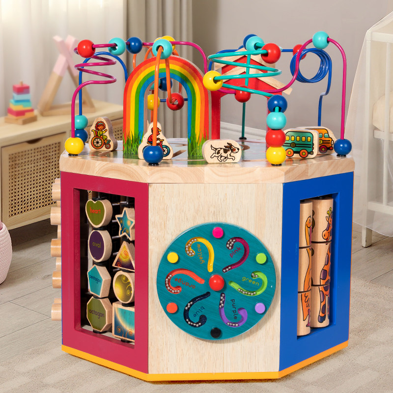 百宝箱绕珠串珠儿童0-1-2一3周岁宝宝益智力玩具6-12个月婴儿早教,淘宝优惠券,粉丝福利购,淘宝优惠卷