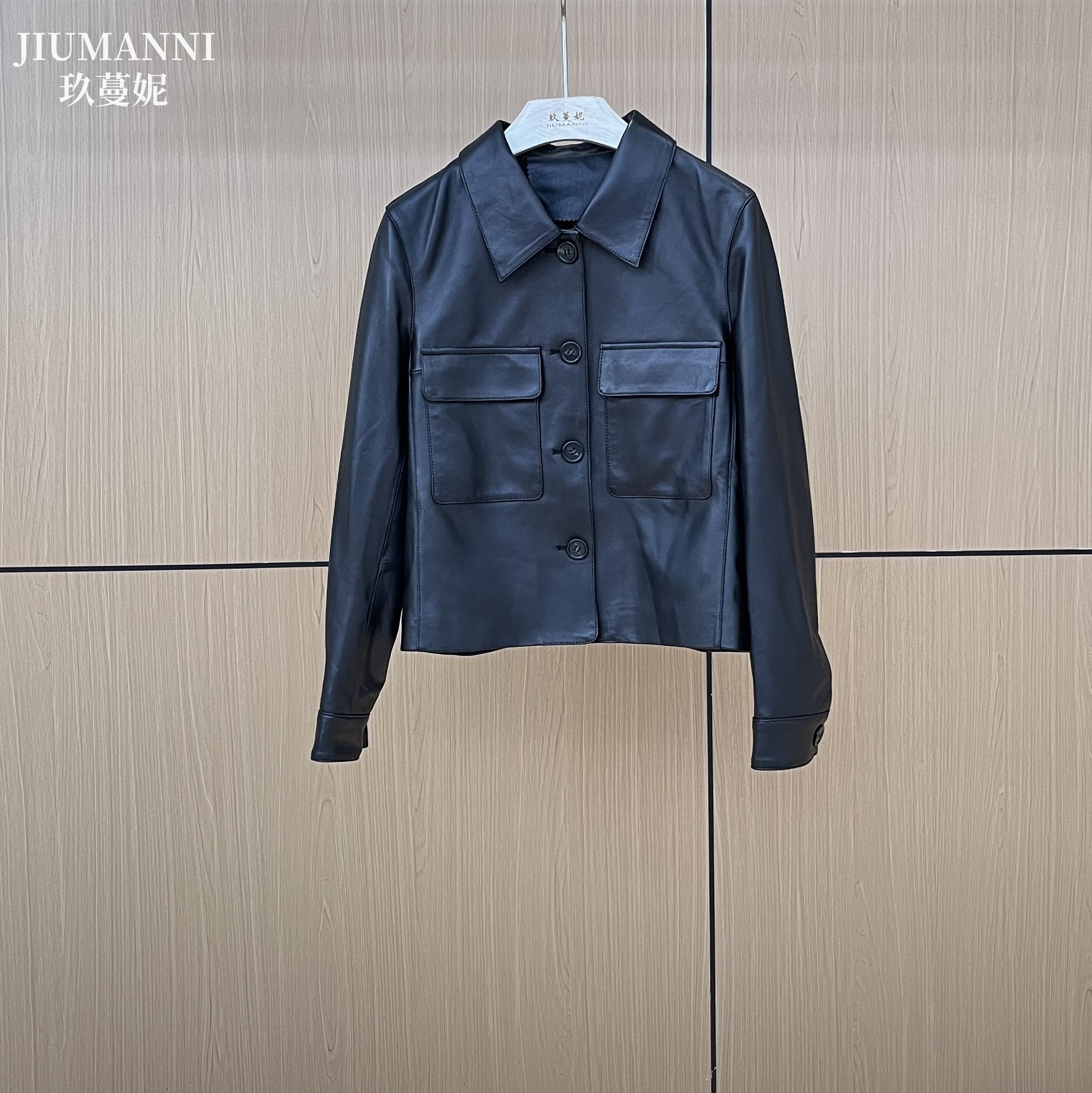 植鞣真皮小皮衣女短款2025秋新款进口翻领休闲时尚绵羊皮夹克外套,淘宝优惠券,粉丝福利购,淘宝优惠卷