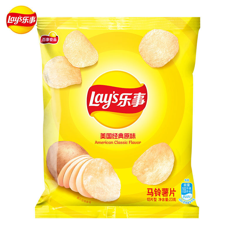 乐事薯片23g*9袋小包装休闲零食小吃膨化食品多口味组合 - 图1