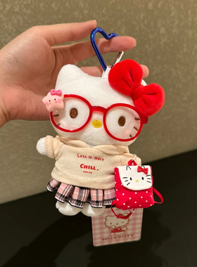 HelloKitty白玫瑰珍珠包挂件