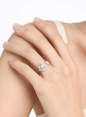 abyb kvk孟子义山茶花玫瑰花朵戒指时来运转情侣戒指情人节送女友