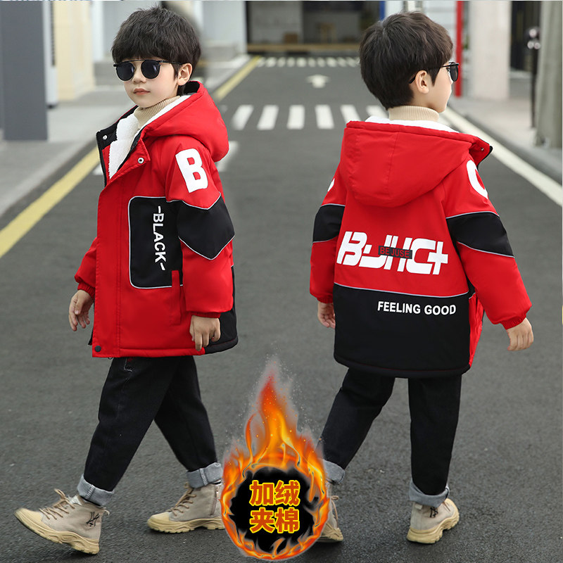 童装男童秋冬外套2025新款男孩冬季棉服加绒加厚洋气派克服棉衣潮,淘宝优惠券,粉丝福利购,淘宝优惠卷