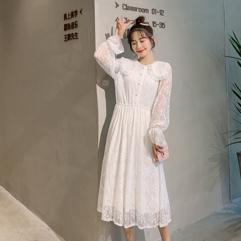 孕妇长款2020夏天新款宽松连衣裙 凝唇连衣裙