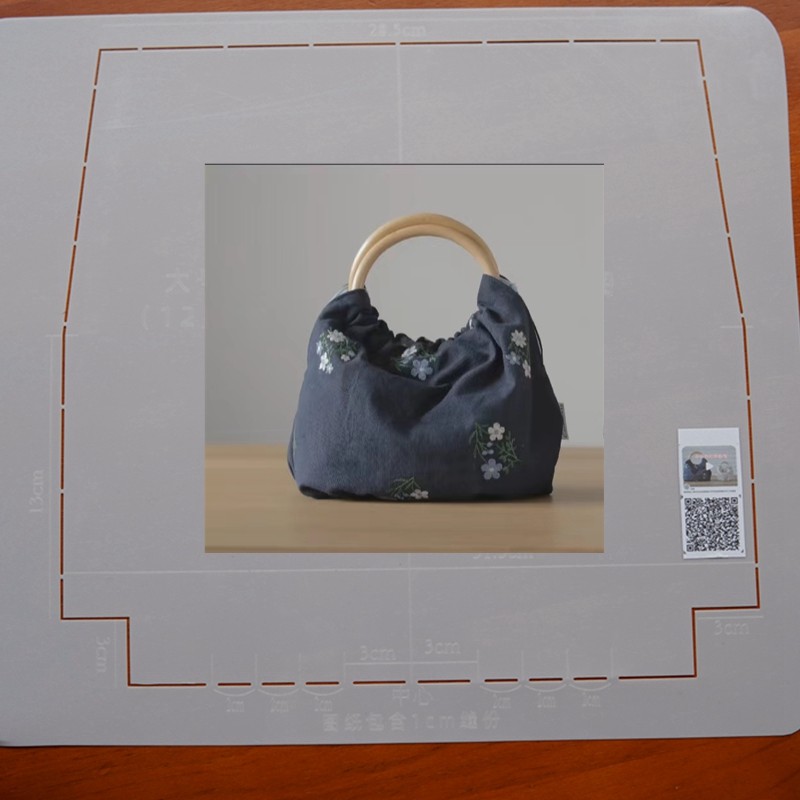 晗颖手工 弹片包束口袋斜挎包托特包手环包等6款包模板,淘宝优惠券,粉丝福利购,淘宝优惠卷