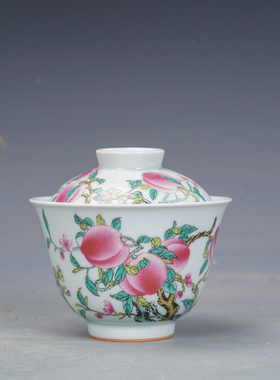 唐馨陶瓷古典盖碗景德镇